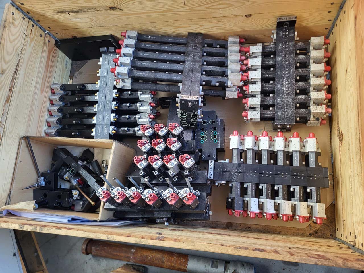 Wollin mirco die spraying tools ZU2262, used