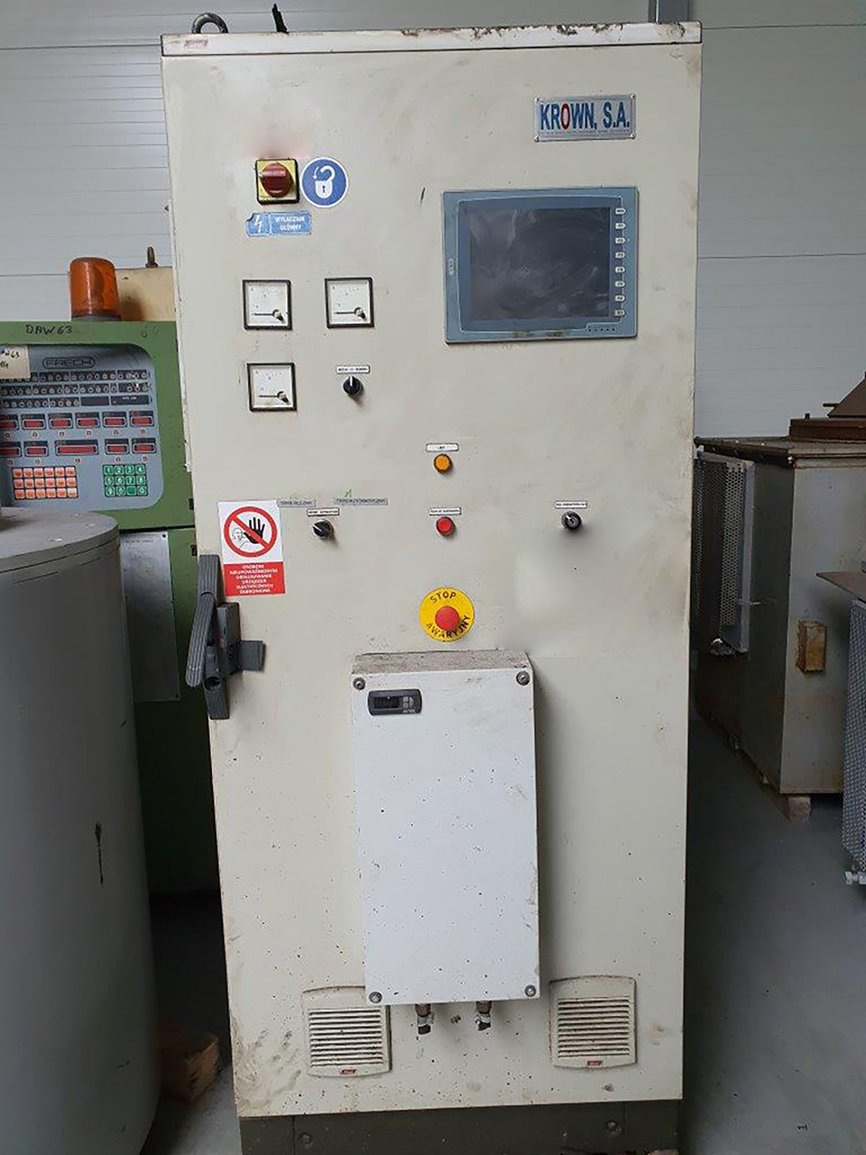 Krown Krownmatic KM 900 dosing furnace O1698, used Krown Krownmatic KM 900 dosing furnace O1698, used