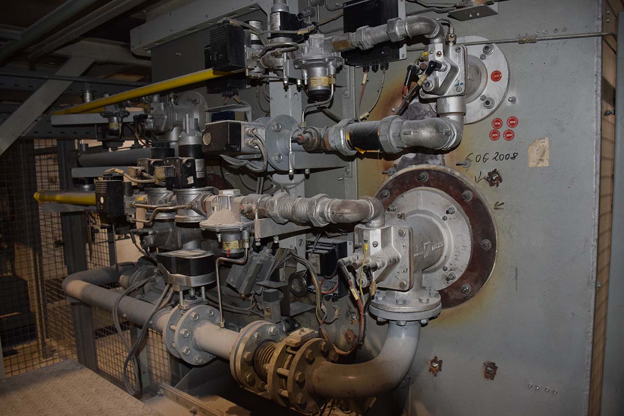 Rauch magnesium melting department, used