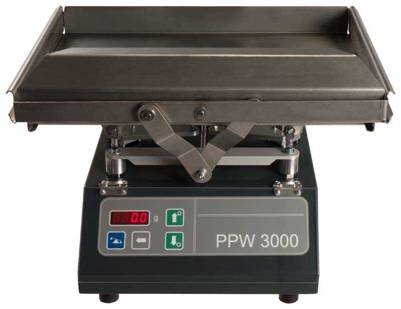 PPW 3000 Double tilt high speed weight sensing device for zinc die casting