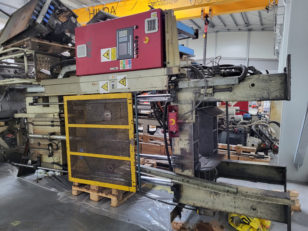 Tecnopres KZP 40 trimming press EP1996, used Tecnopres KZP 40 trimming press EP1996, used