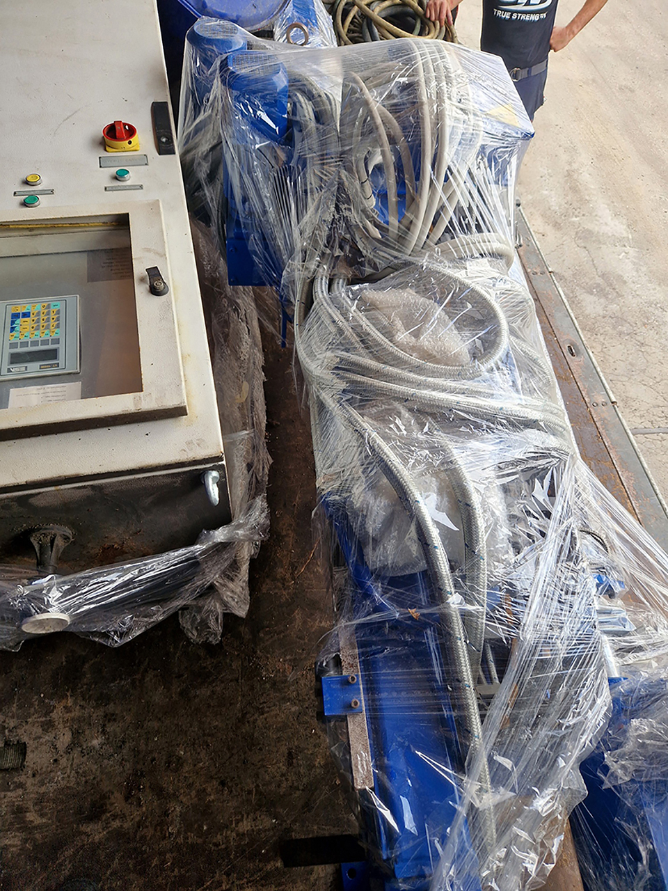 Colosio Transal linear metal loader MD2013, used Colosio Transal linear metal loader MD2013, used