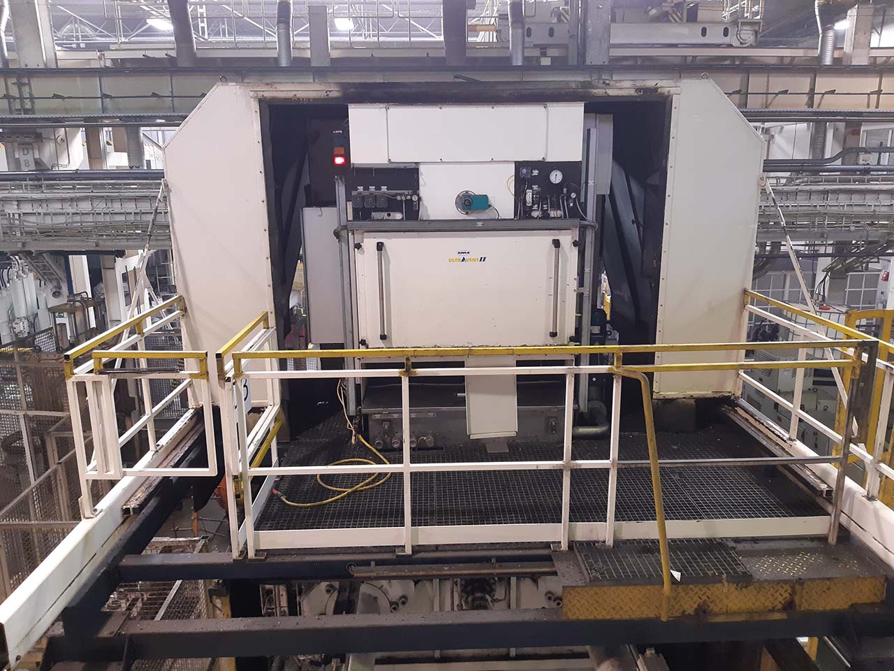 Frech GDK 1600-130 OC cold chamber die casting machine KK1637, used