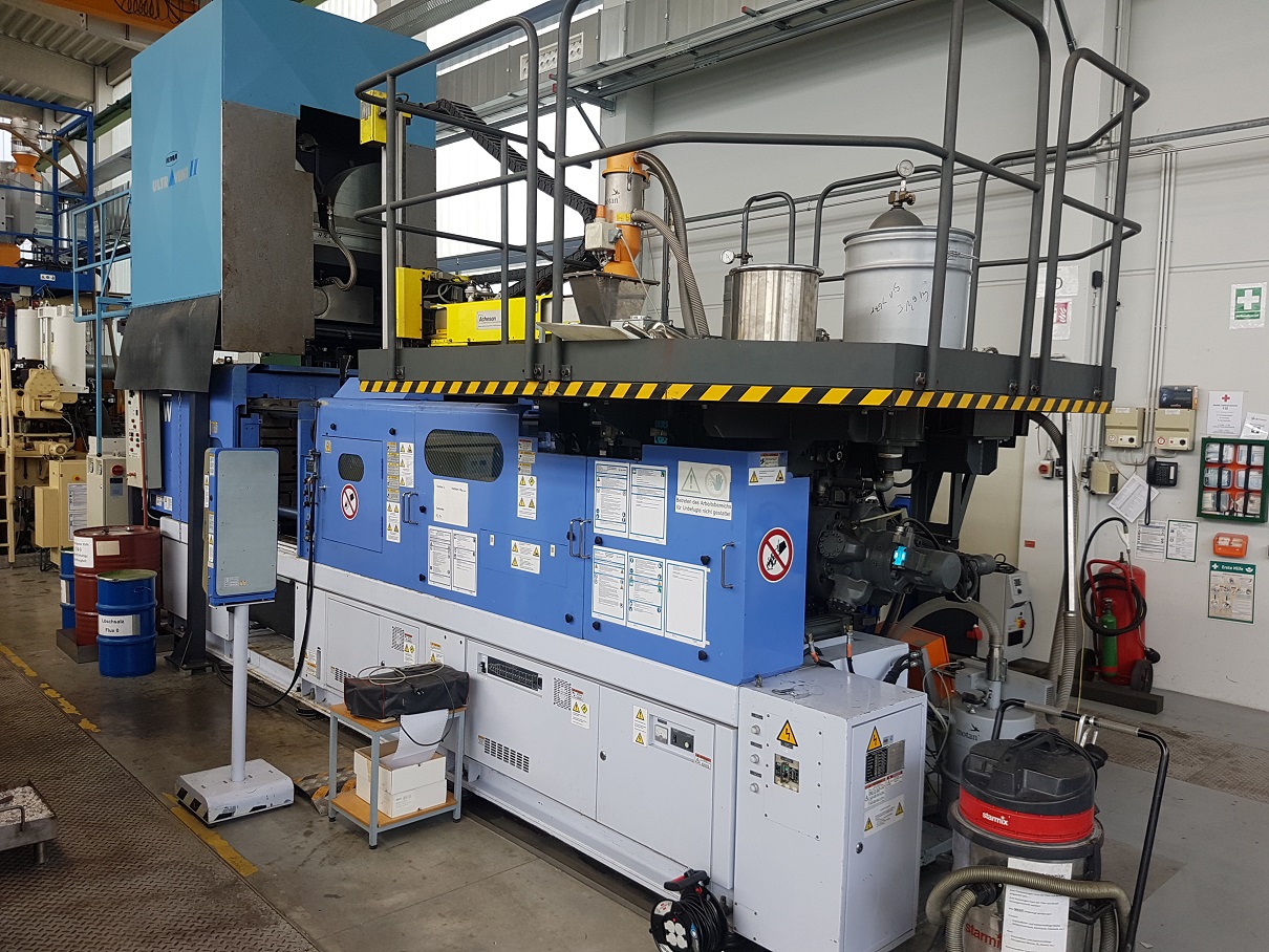 JSW JLM 220-MG Magnesium Thixomolding machine KK1669, used JSW JLM 220-MG Magnesium Thixomolding machine KK1669, used