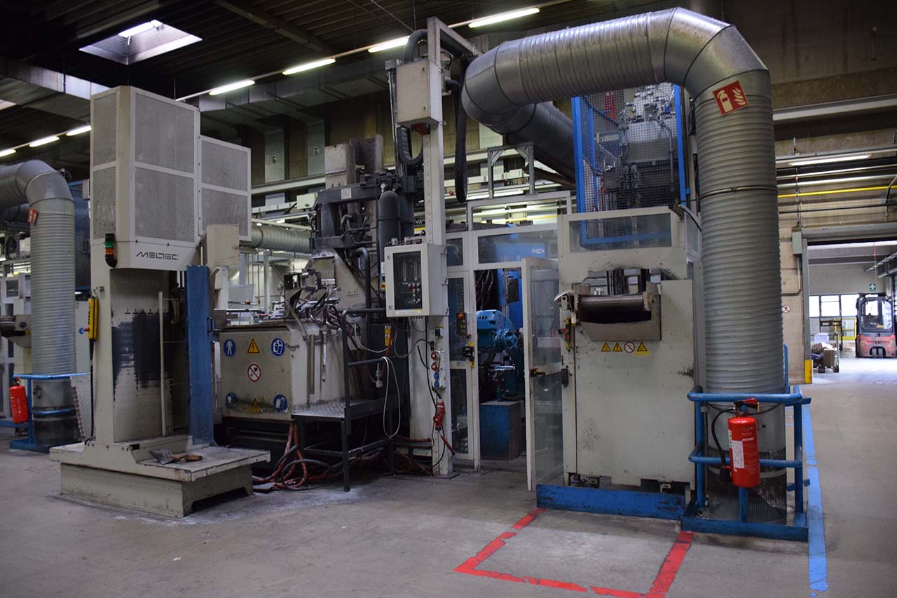 Frech W500 hot chamber die casting machine WK1475, used