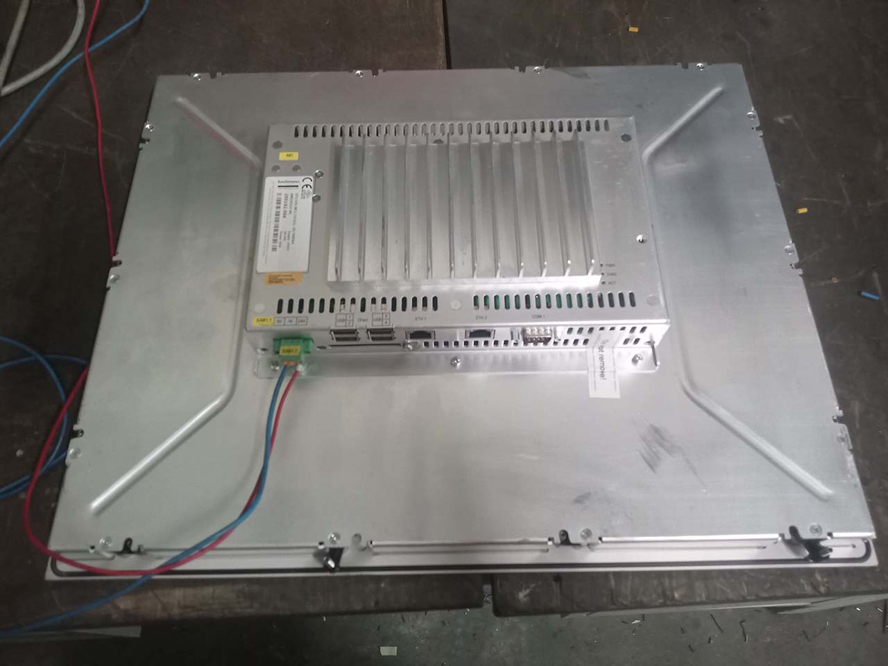 Bachmann Operator terminal OT1319, 19" touchscreen display ZU2261, used Bachmann Operator terminal OT1319, 19" touchscreen display ZU2261, used