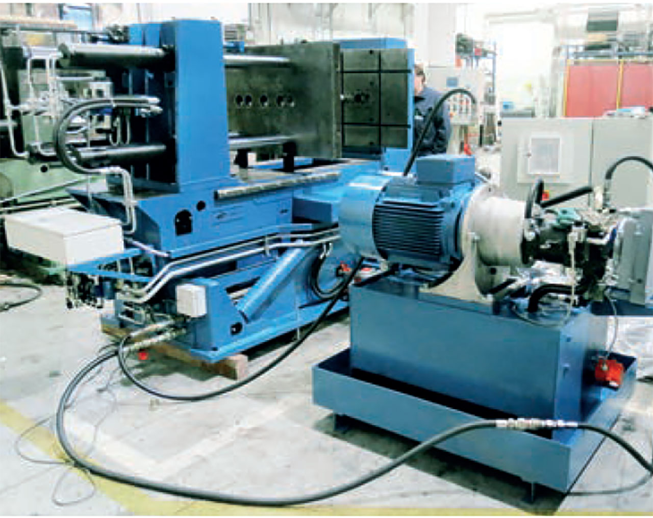 Reconditioning of gravity casting machine