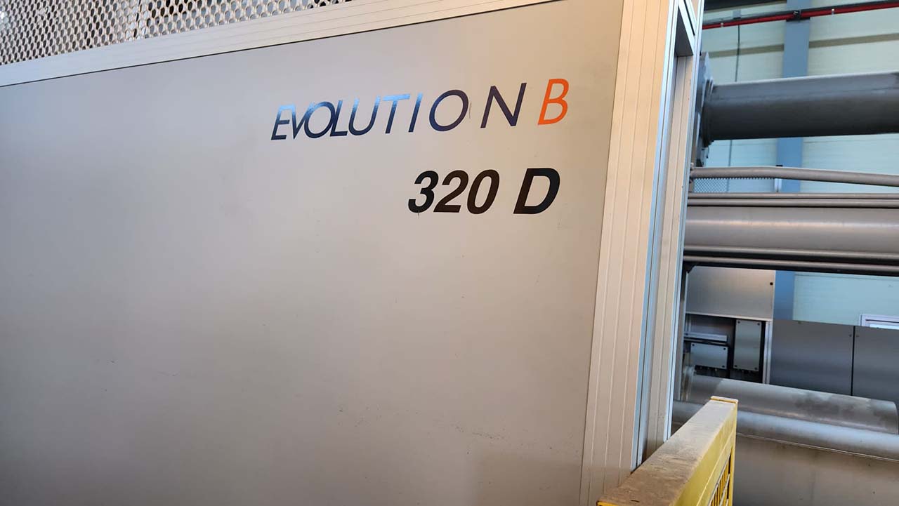 Bühler Evolution B 320 D cold chamber die casting cell KK1641, used Bühler Evolution B 320 D cold chamber die casting cell KK1641, used