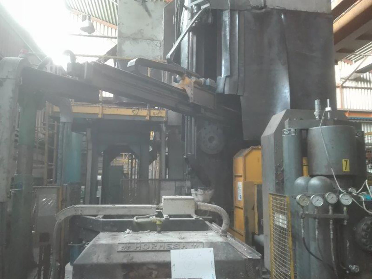 MPG TST 1600 cold chamber die casting machine KK1399, used