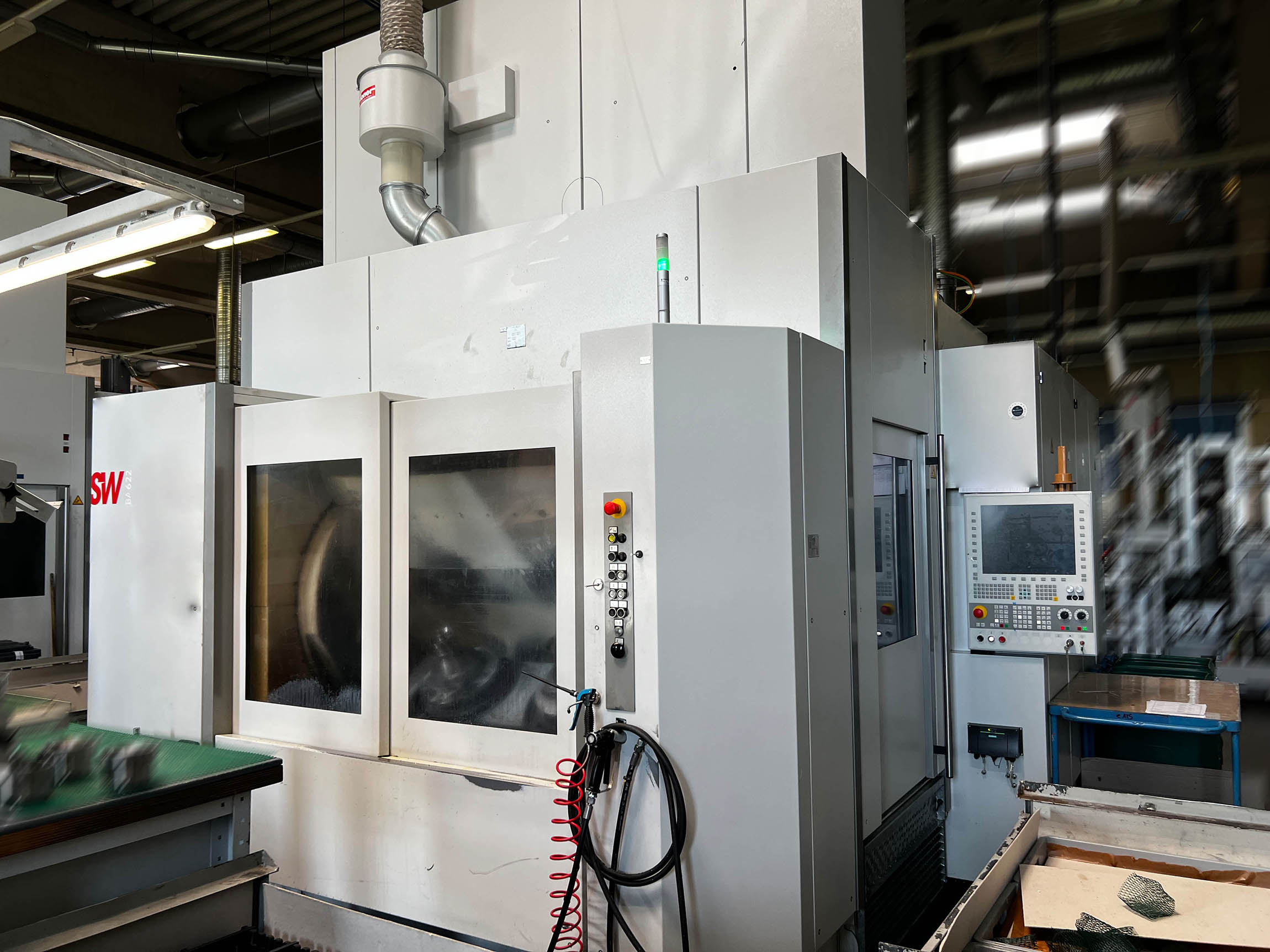SW BA 622 double-spindle machining center BA2403, used