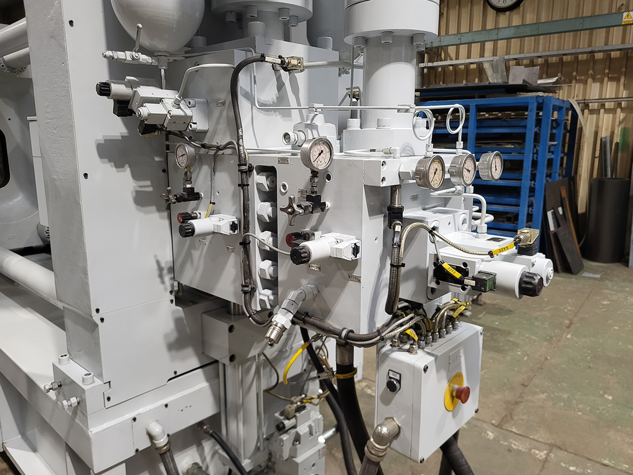 CDCM 800 SQ cold chamber die casting machine KK1638, used CDCM 800 SQ cold chamber die casting machine KK1638, used