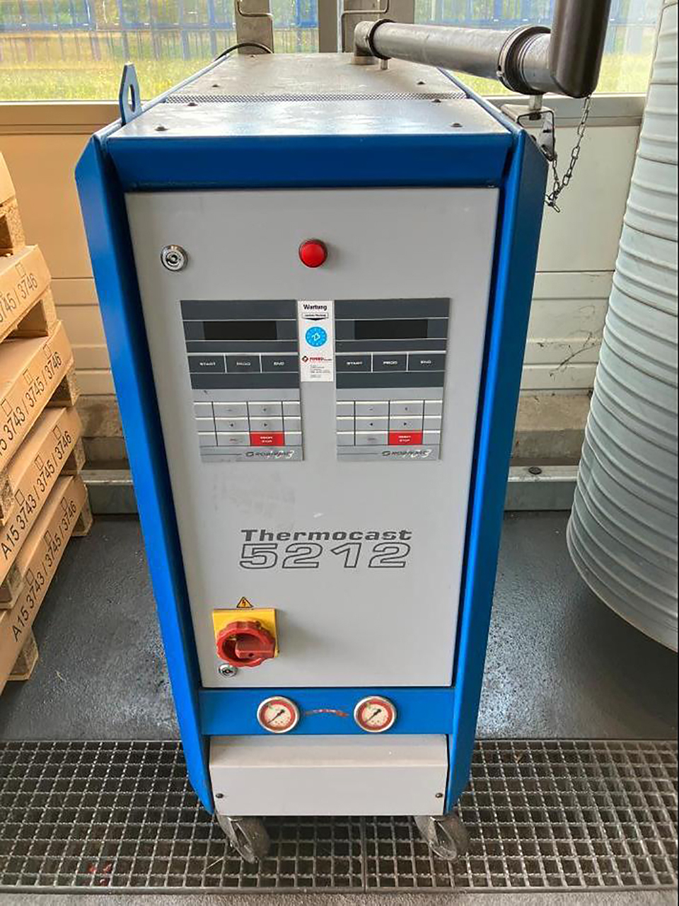 Robamat Thermocast 5212 oil temperature control unit ZU2258, used