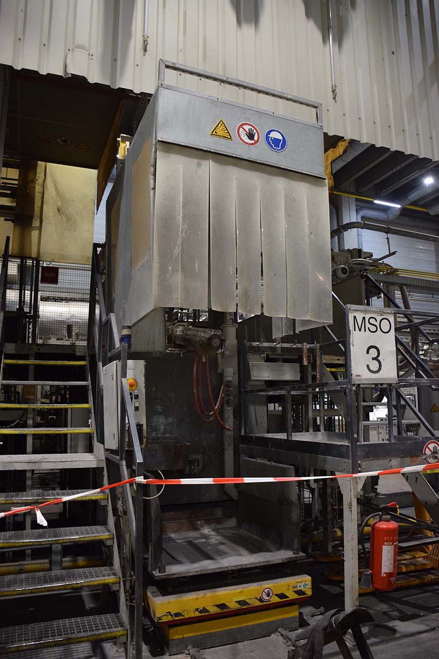 Rauch magnesium melting department, used