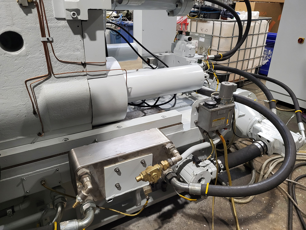 CDCM 800 SQ cold chamber die casting machine KK1638, used CDCM 800 SQ cold chamber die casting machine KK1638, used