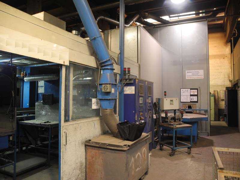 RAGA DSI 250 Inside-Shotblasting Machine, used