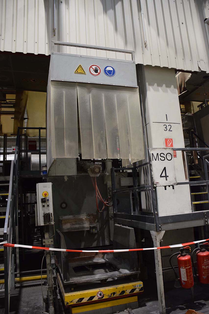 Rauch magnesium melting department, used