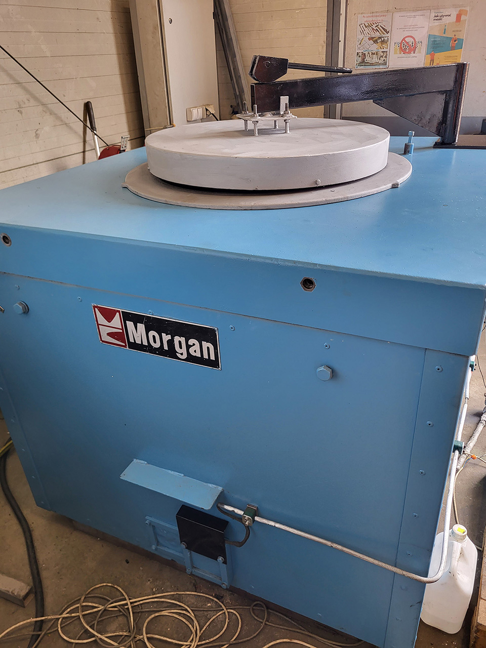 MORGAN MKV E ERBO 500 crucible furnace O1804, used MORGAN MKV E ERBO 500 crucible furnace O1804, used