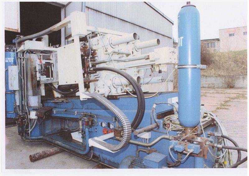 Friedrich + Pfuderer DMM/Z B 260 hot chamber die casting machine, used WK1324