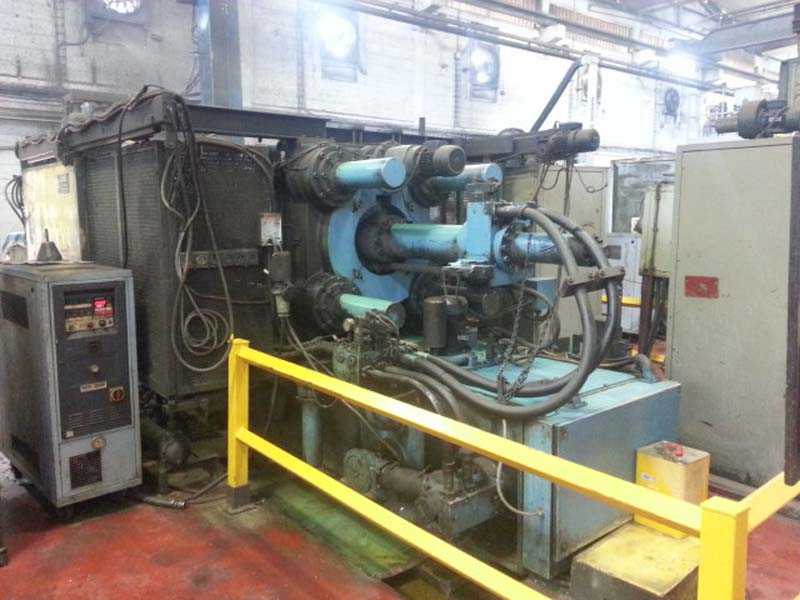 Colosio PFO 500 cold chamber die casting machine, used KK1288