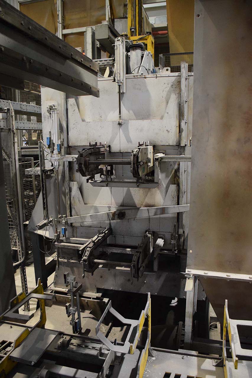 Rauch magnesium melting department, used