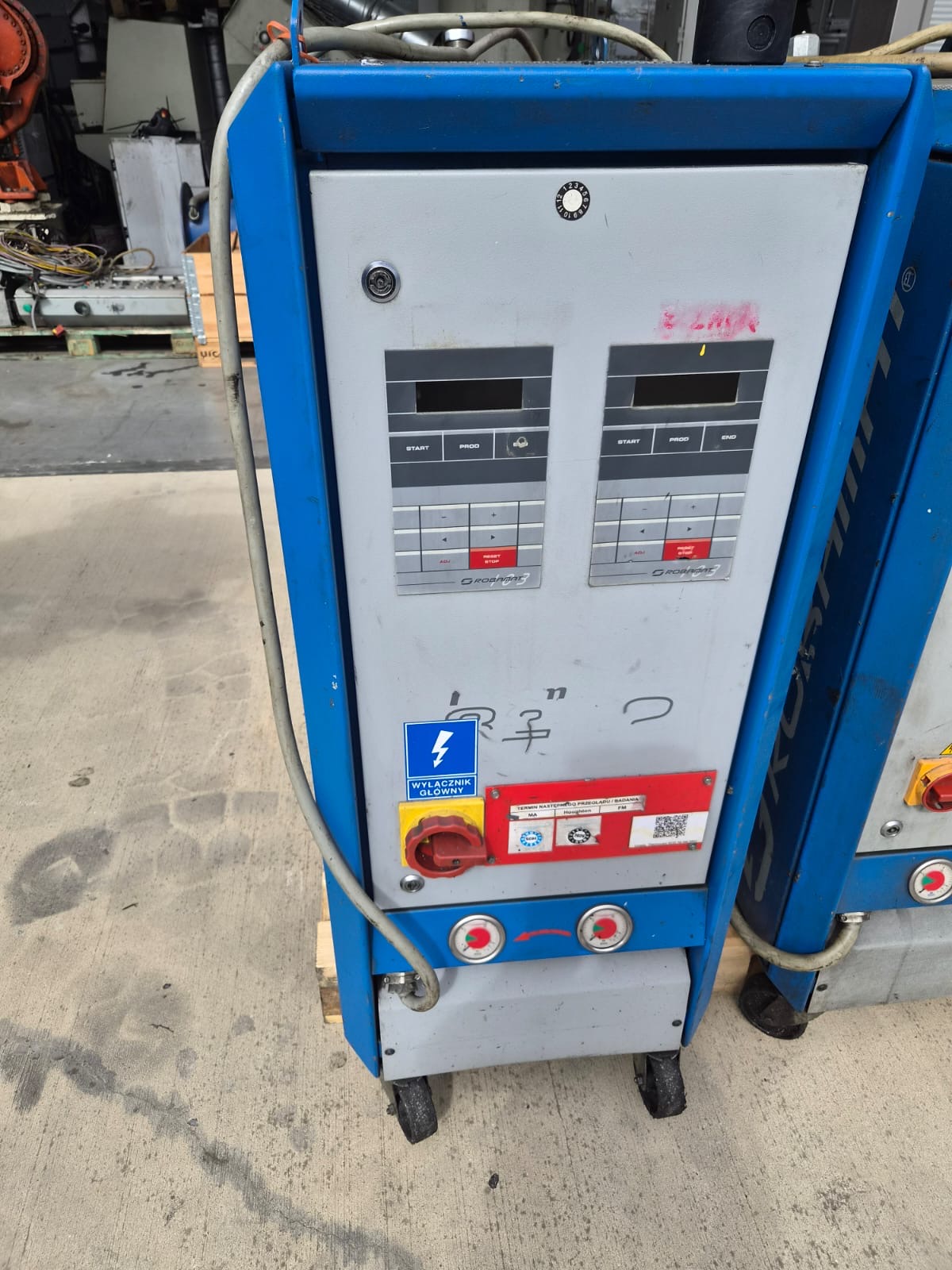 Robamat Thermocast 3212 oil temperature control unit ZU2288, used