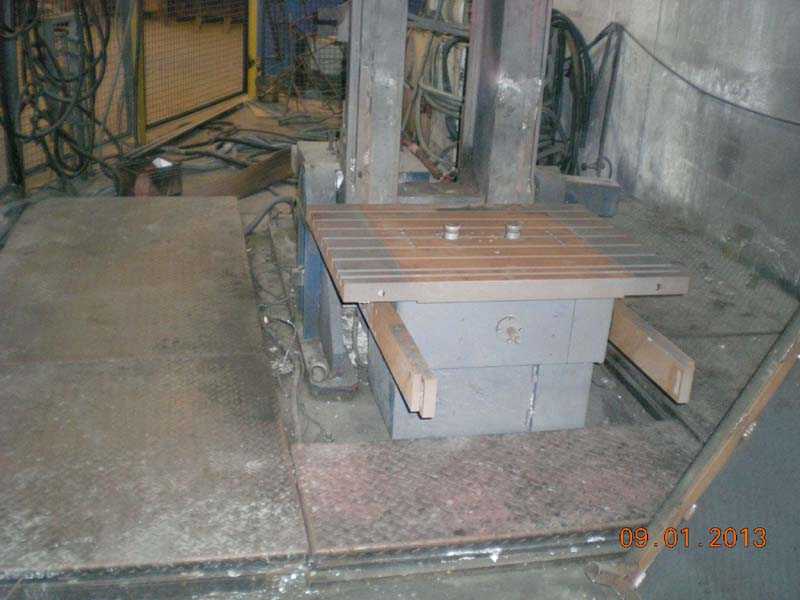 Kurtz AK01 Tiltable Gravity Casting Machine, used