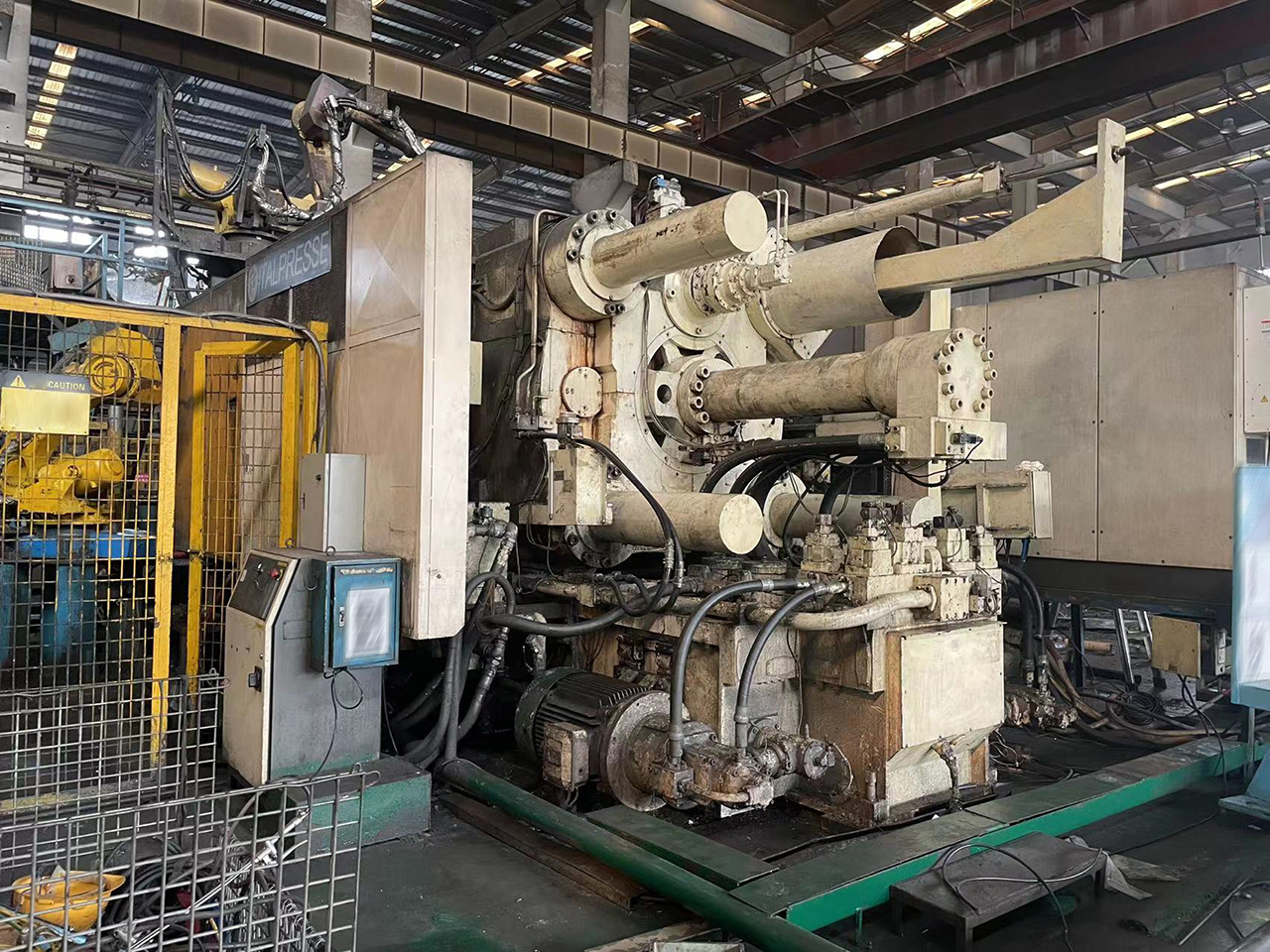 Italpresse IP 1850 SC cold chamber die casting machine KK1655, used