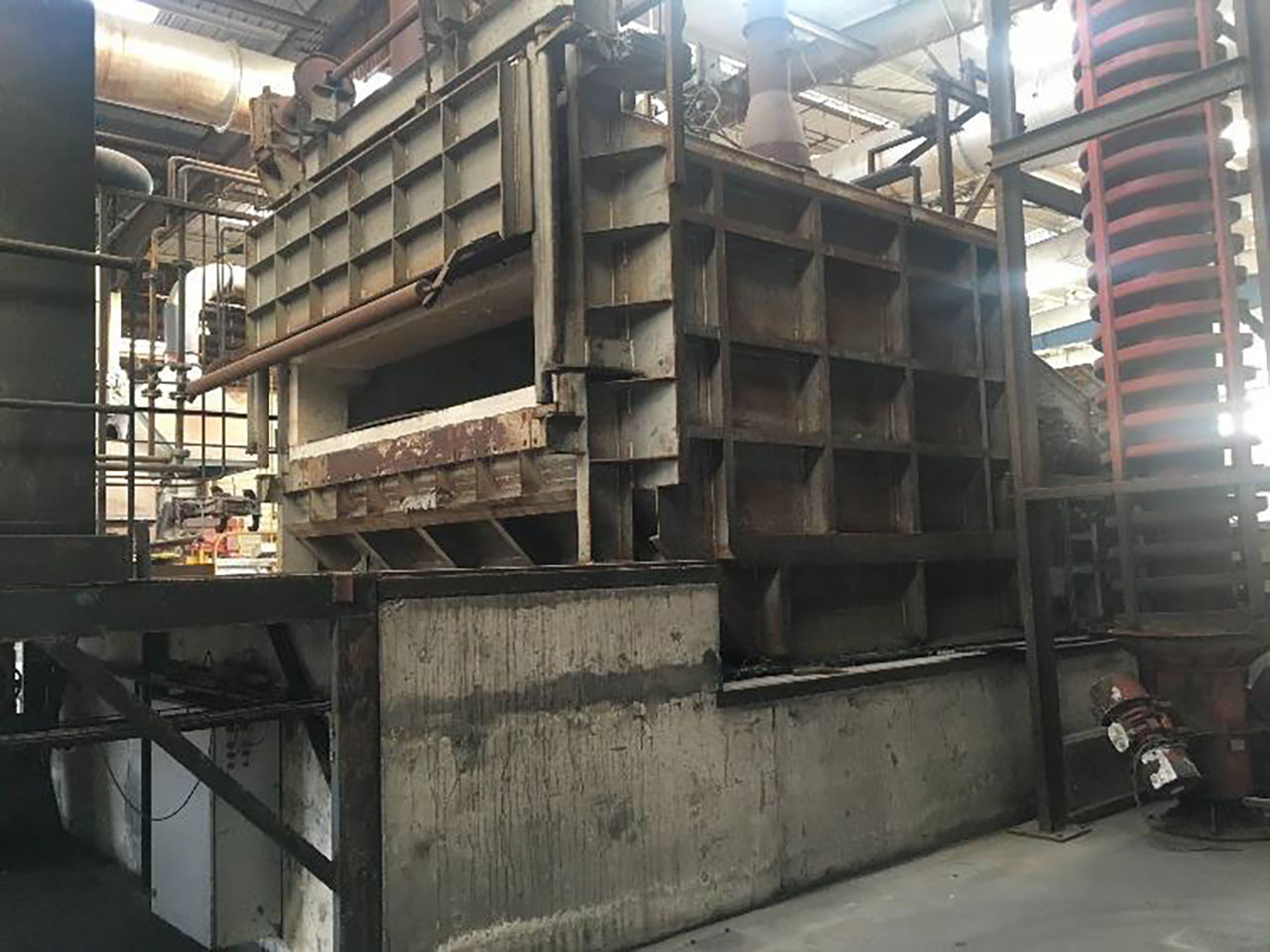 Aluminium remelting plant IA2541, used