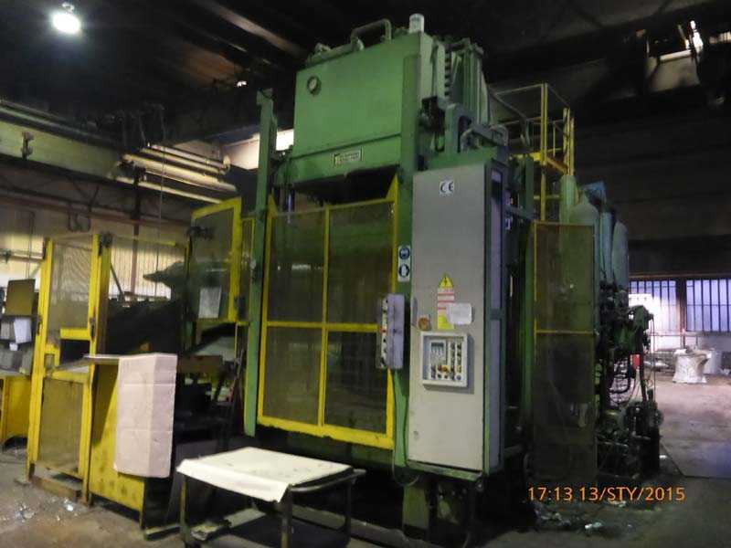 IDRA OL 1300ST DG cold chamber die casting machine, used KK1298