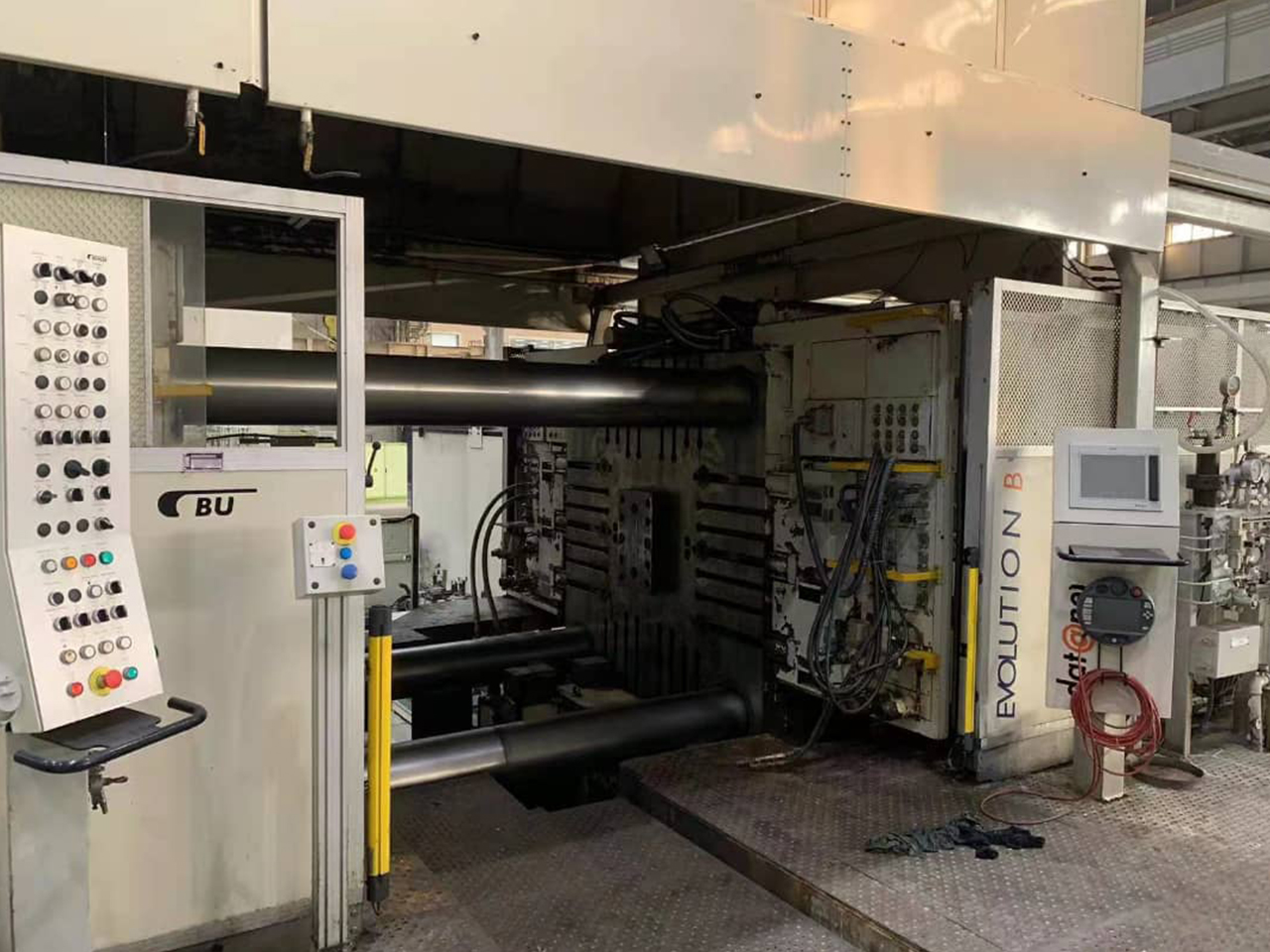 Bühler Evolution B 270 D cold chamber die casting machine KK1617, used Bühler Evolution B 270 D cold chamber die casting machine KK1617, used