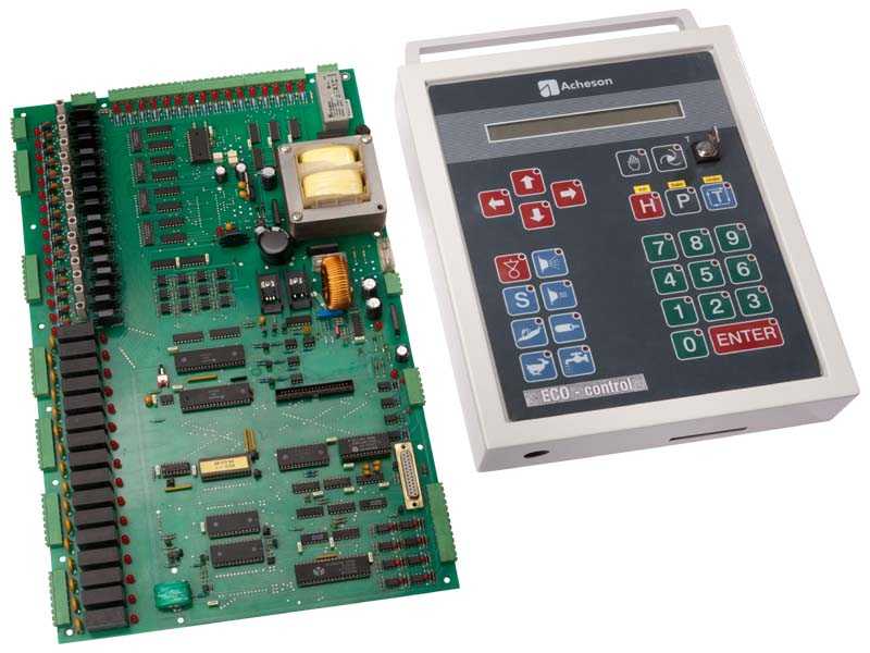 Electronic modul for Acheson die spraying machines ECO-control