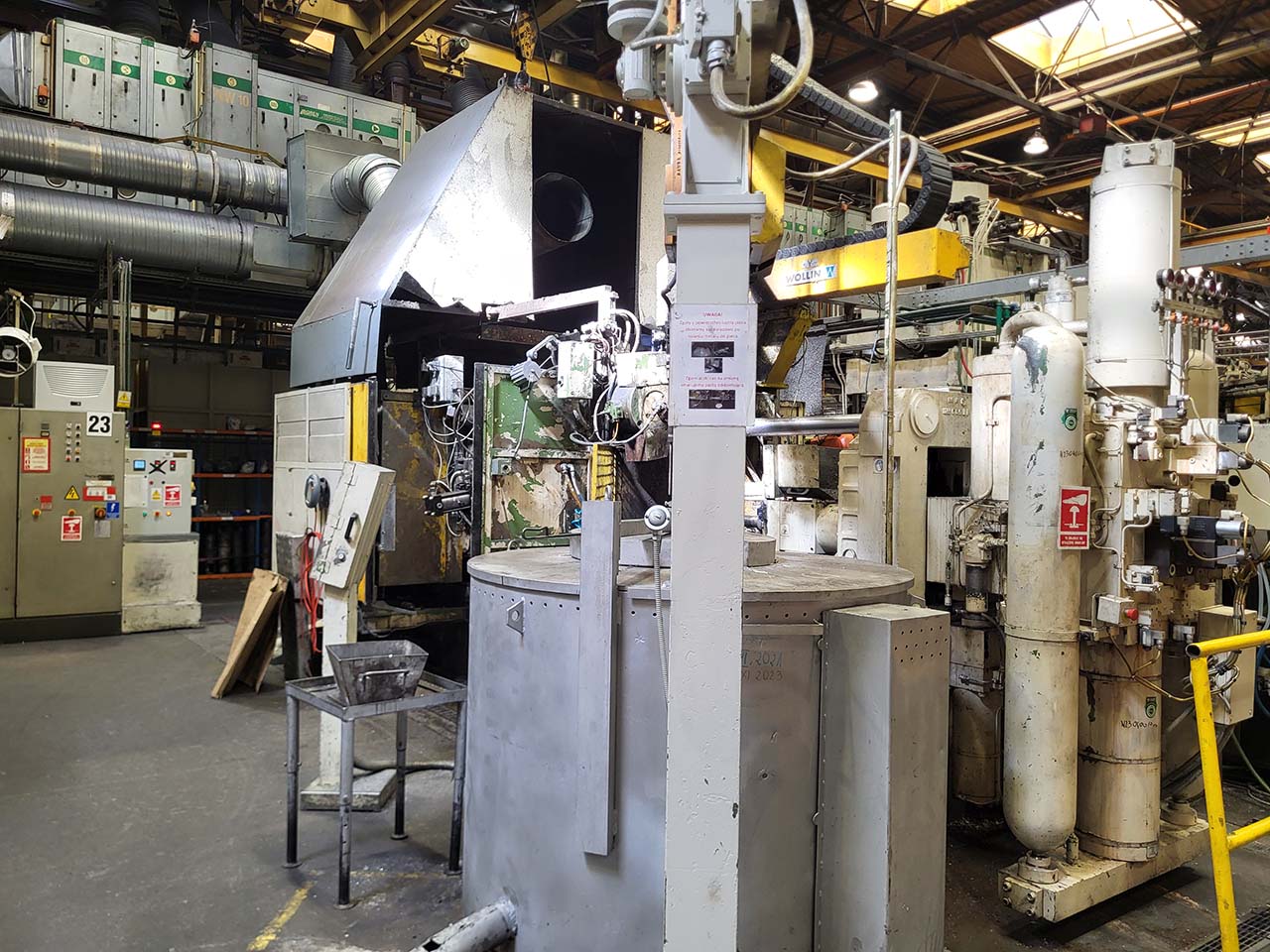 Italpresse IP 550 SC cold chamber die casting machine KK1683, used