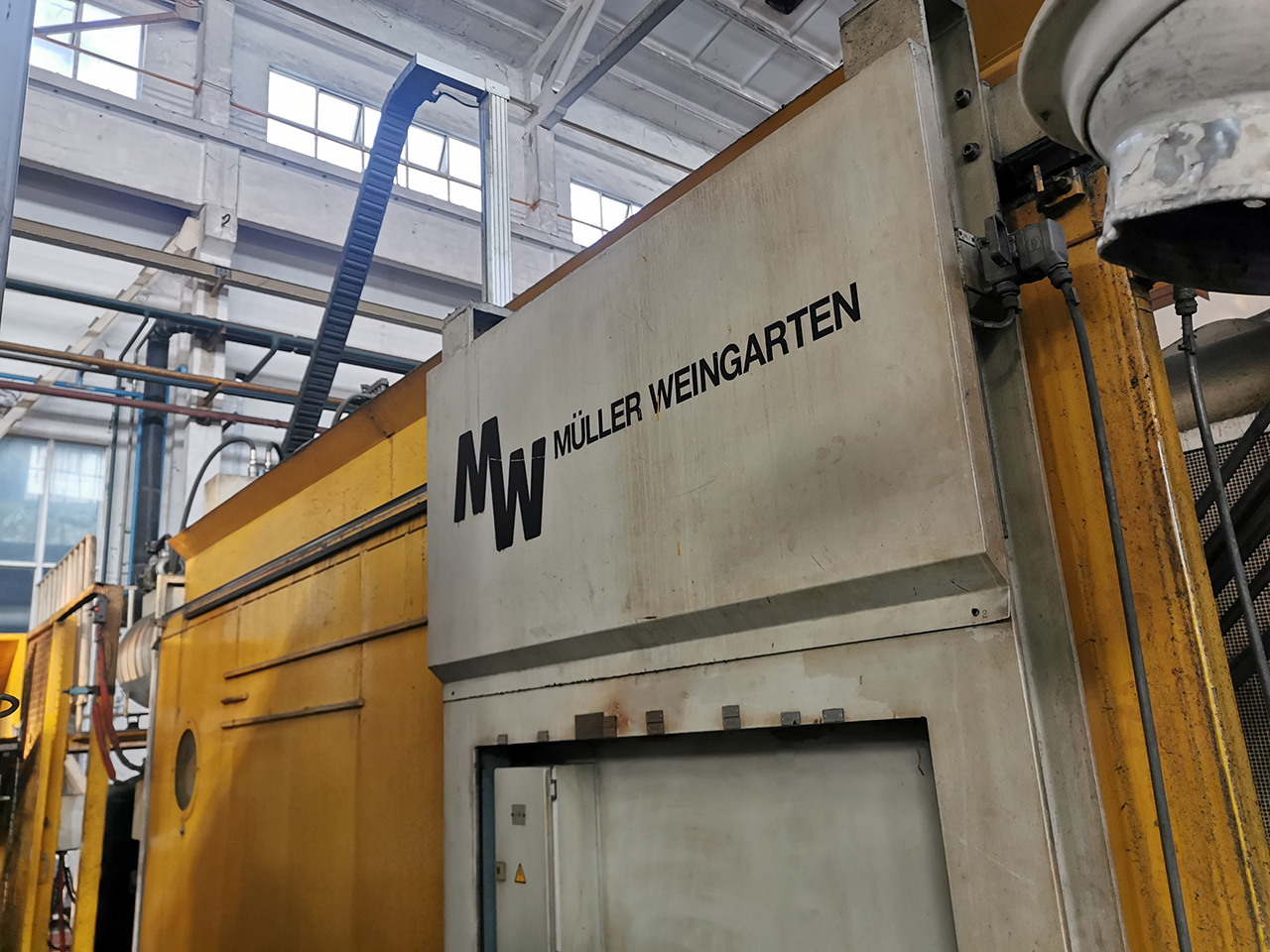 Weingarten-GDK-2500-p1 Müller Weingarten GDK 2500 cold chamber die casting machine KK1576, used