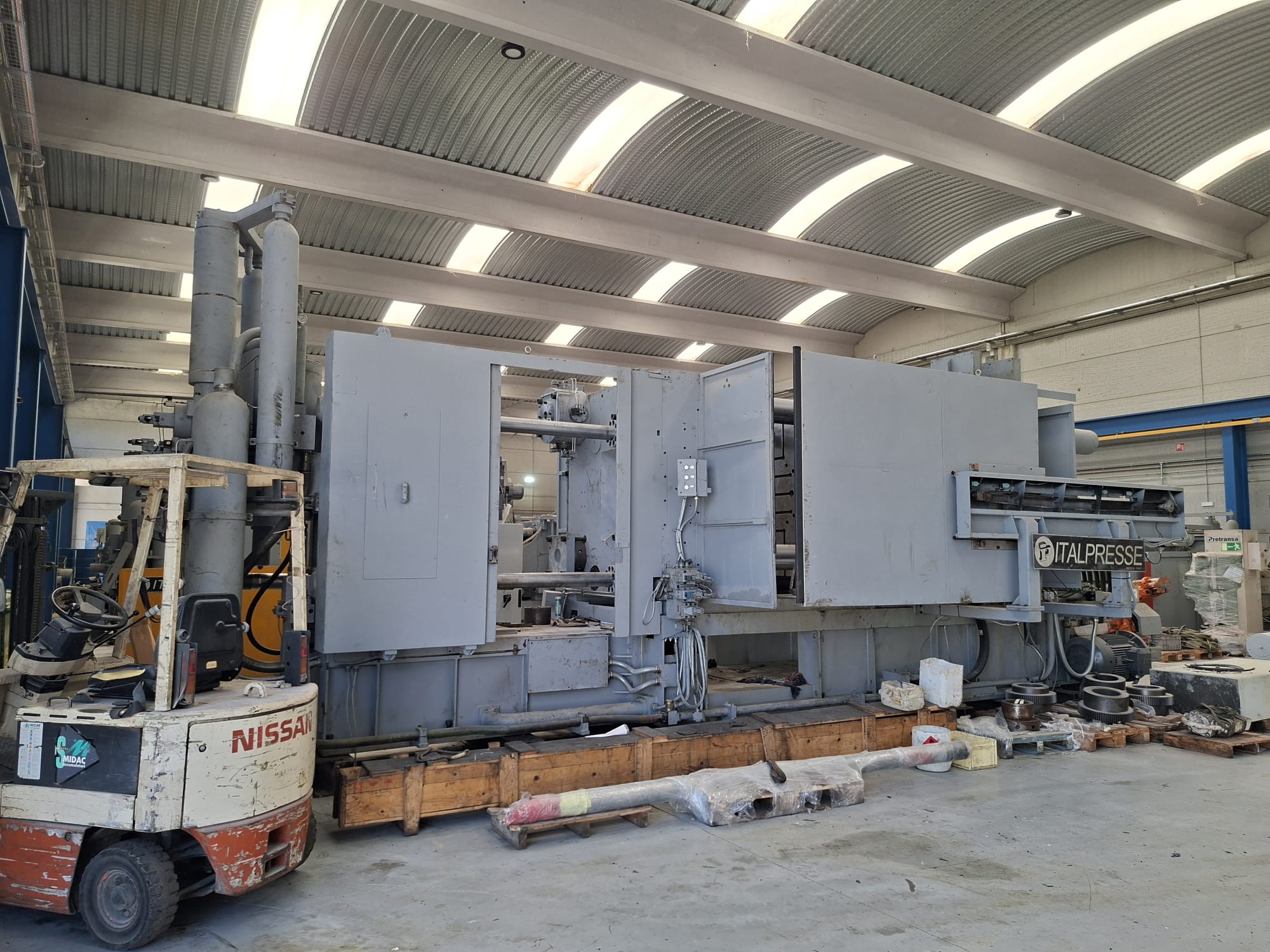 Italpresse IP 1650 SC cold chamber die casting machine KK1511, used