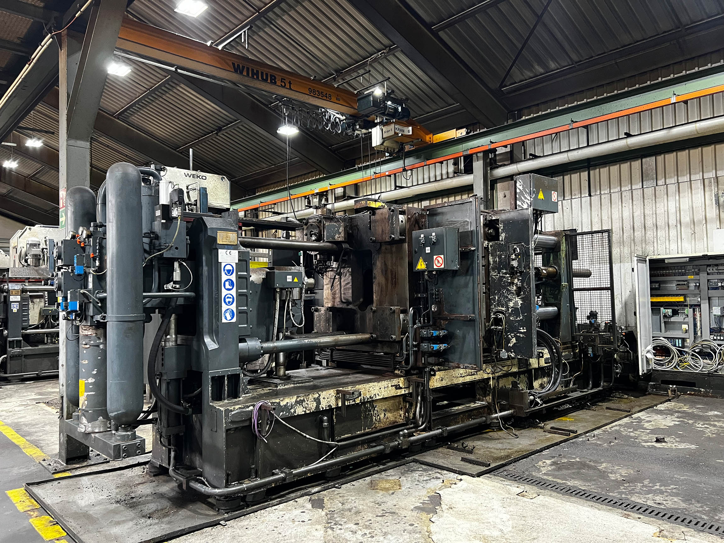 Italpresse TF 800 cold chamber die casting machine KK1663, used