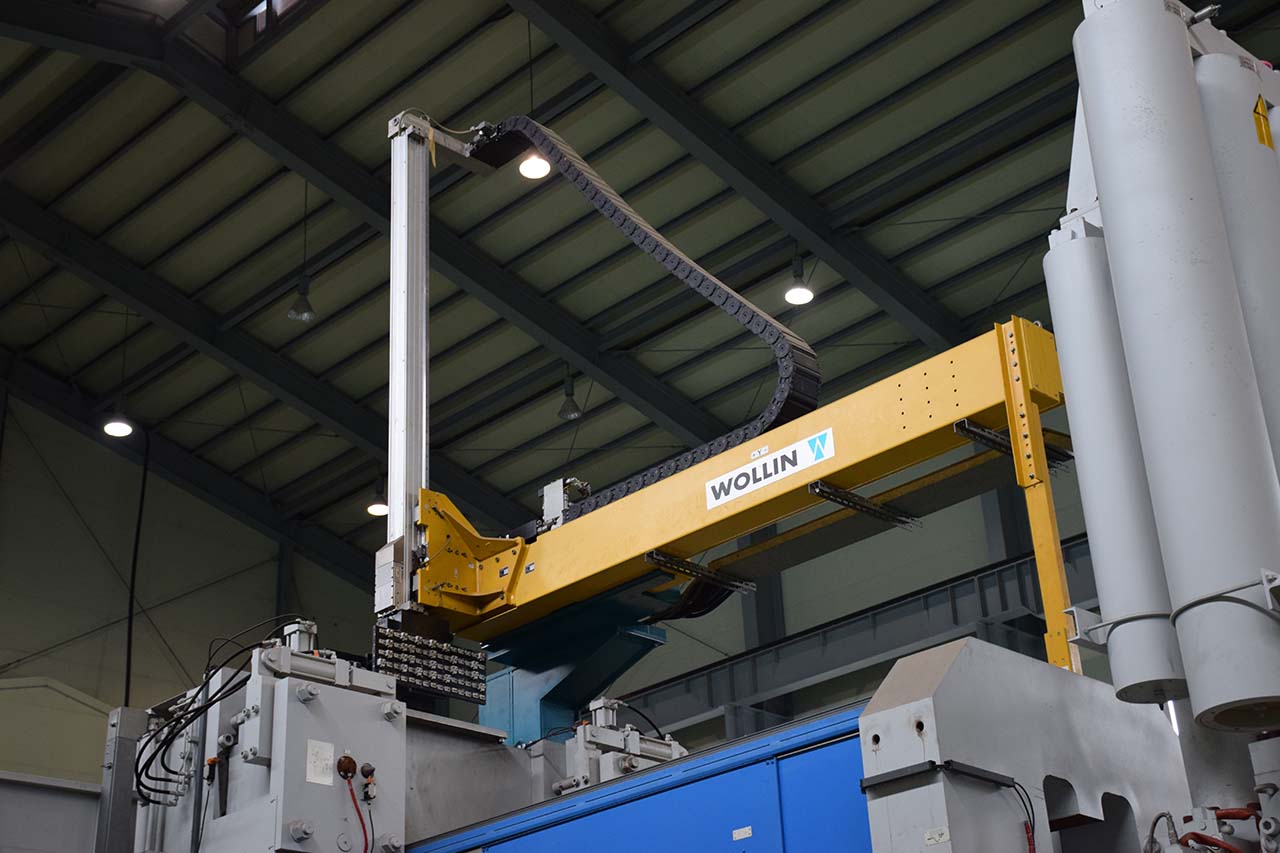 Wollin PSM 4 F spraying machine, used