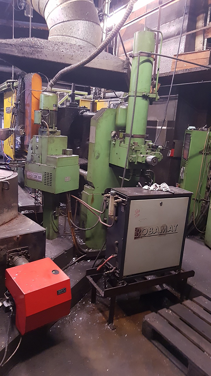 Frech DAK 200 H cold chamber die casting machine KK1503, used