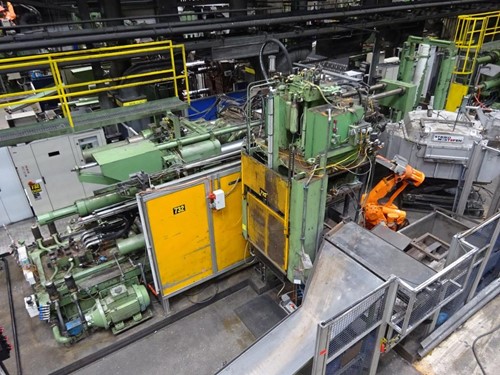 Oleo-Press-OP-1500-die-casting-cell-p6 Oleo Press OL 1500 cold chamber die casting machine KK1589, used