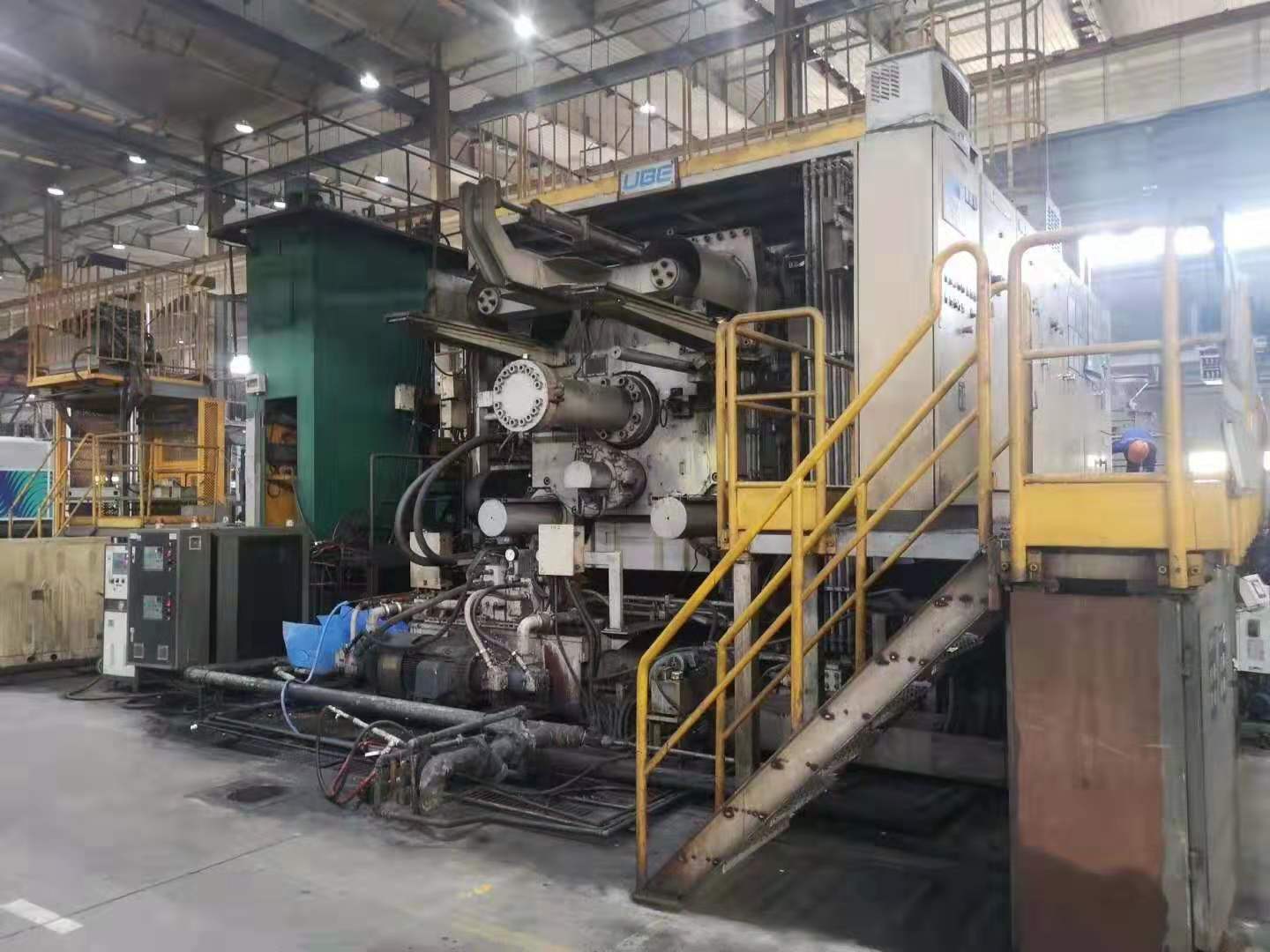 UBE 2250 cold chamber die casting machine KK1514, used