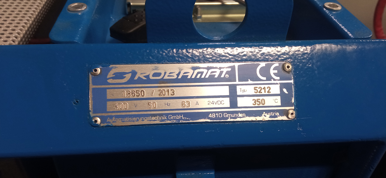 Robamat Thermocast 5212 oil temperature control unit ZU2227, used Robamat Thermocast 5212 oil temperature control unit ZU2227, used