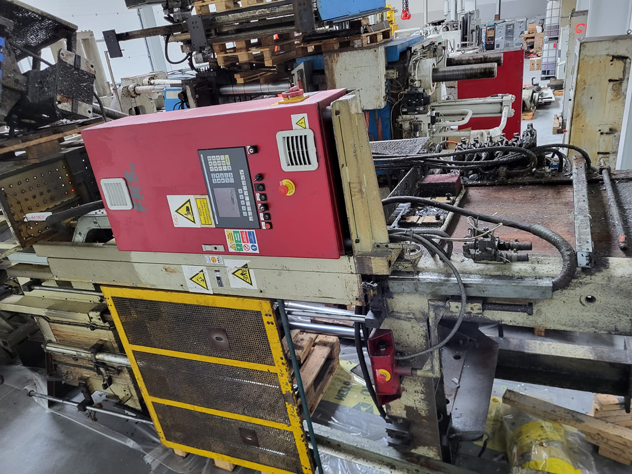 Tecnopres KZP 40 trimming press EP1996, used Tecnopres KZP 40 trimming press EP1996, used