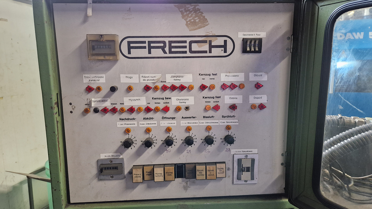 Frech DAW 40 hot chamber die casting machine WK1459, used Frech DAW 40 hot chamber die casting machine WK1459, used