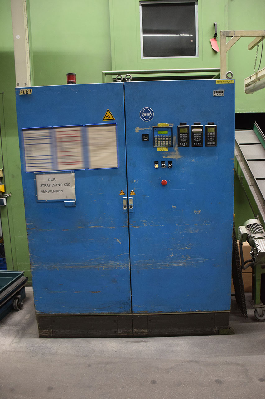 Walther Trowal THM 400/2E continuous shot blasting machine SA2125, used