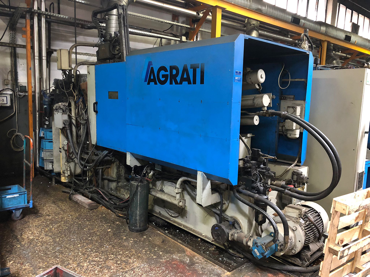 Agrati CZ 70 hot chamber die casting machine WK1462, used