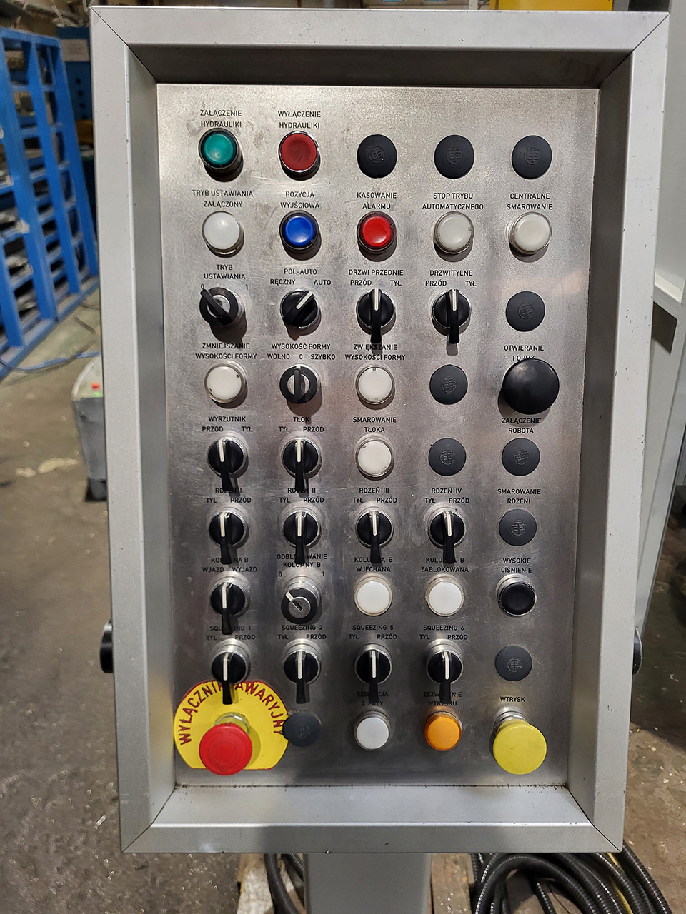 CDCM 800 SQ cold chamber die casting machine KK1638, used CDCM 800 SQ cold chamber die casting machine KK1638, used