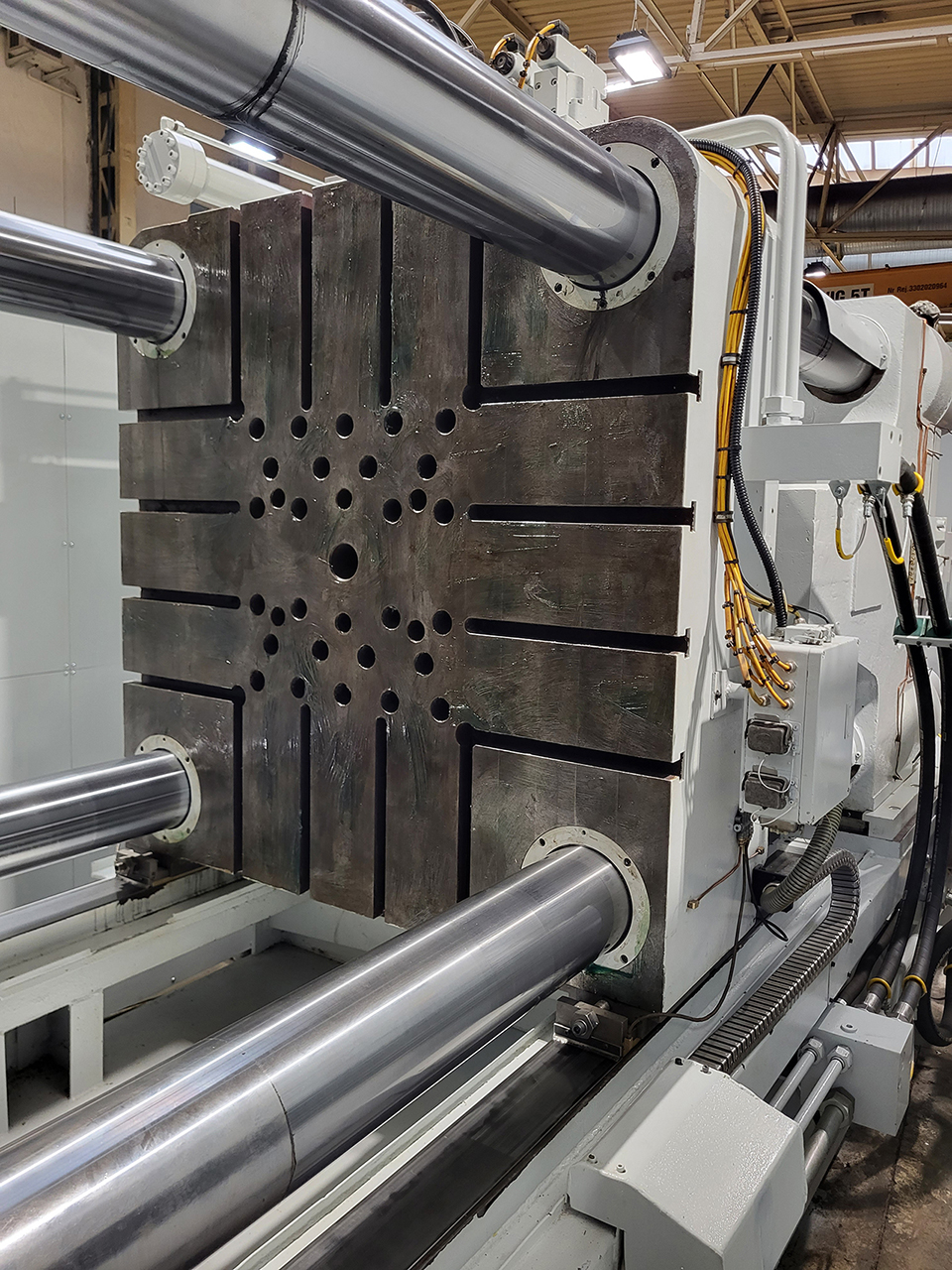 CDCM 800 SQ cold chamber die casting machine KK1638, used CDCM 800 SQ cold chamber die casting machine KK1638, used