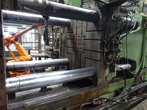 Oleo-Press-OP-1500-die-casting-cell-p10 Oleo Press OL 1500 cold chamber die casting machine KK1589, used