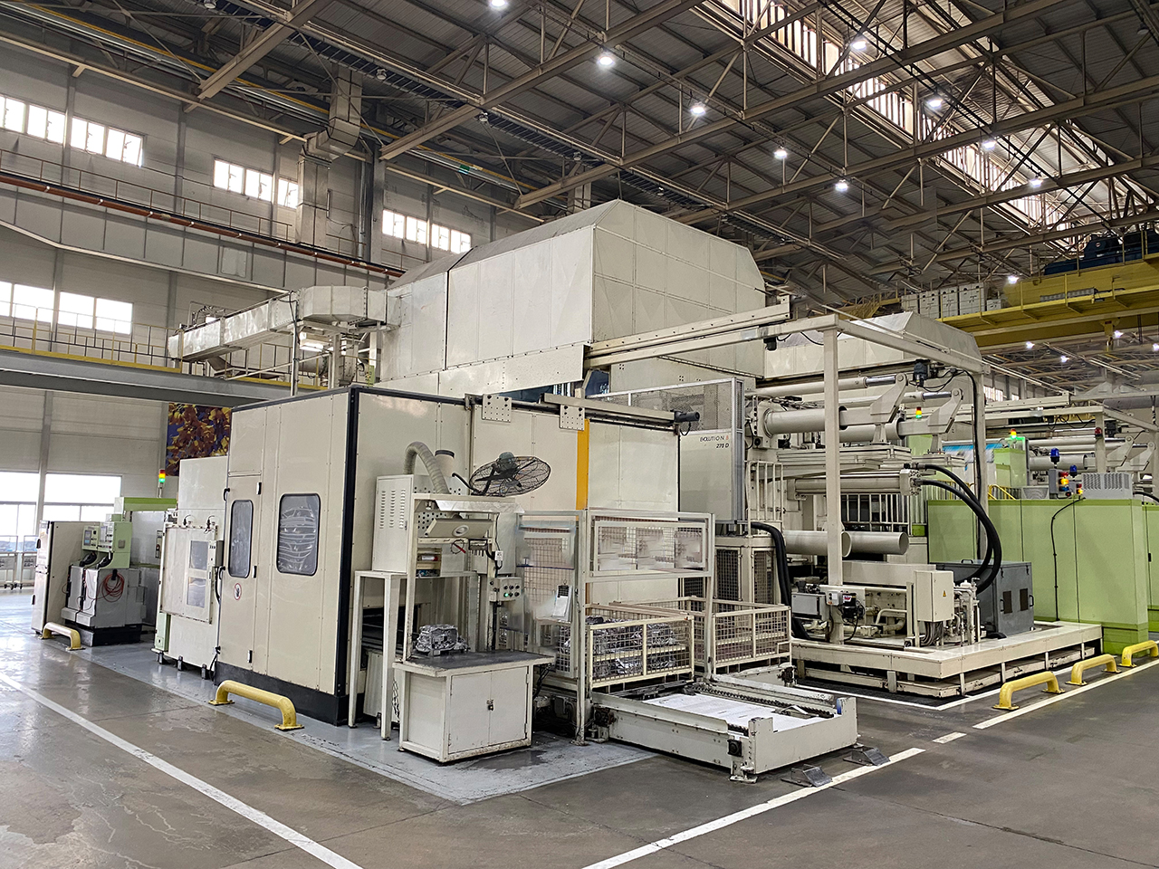 Bühler Evolution B 270 D cold chamber die casting machine KK1617, used Bühler Evolution B 270 D cold chamber die casting machine KK1617, used