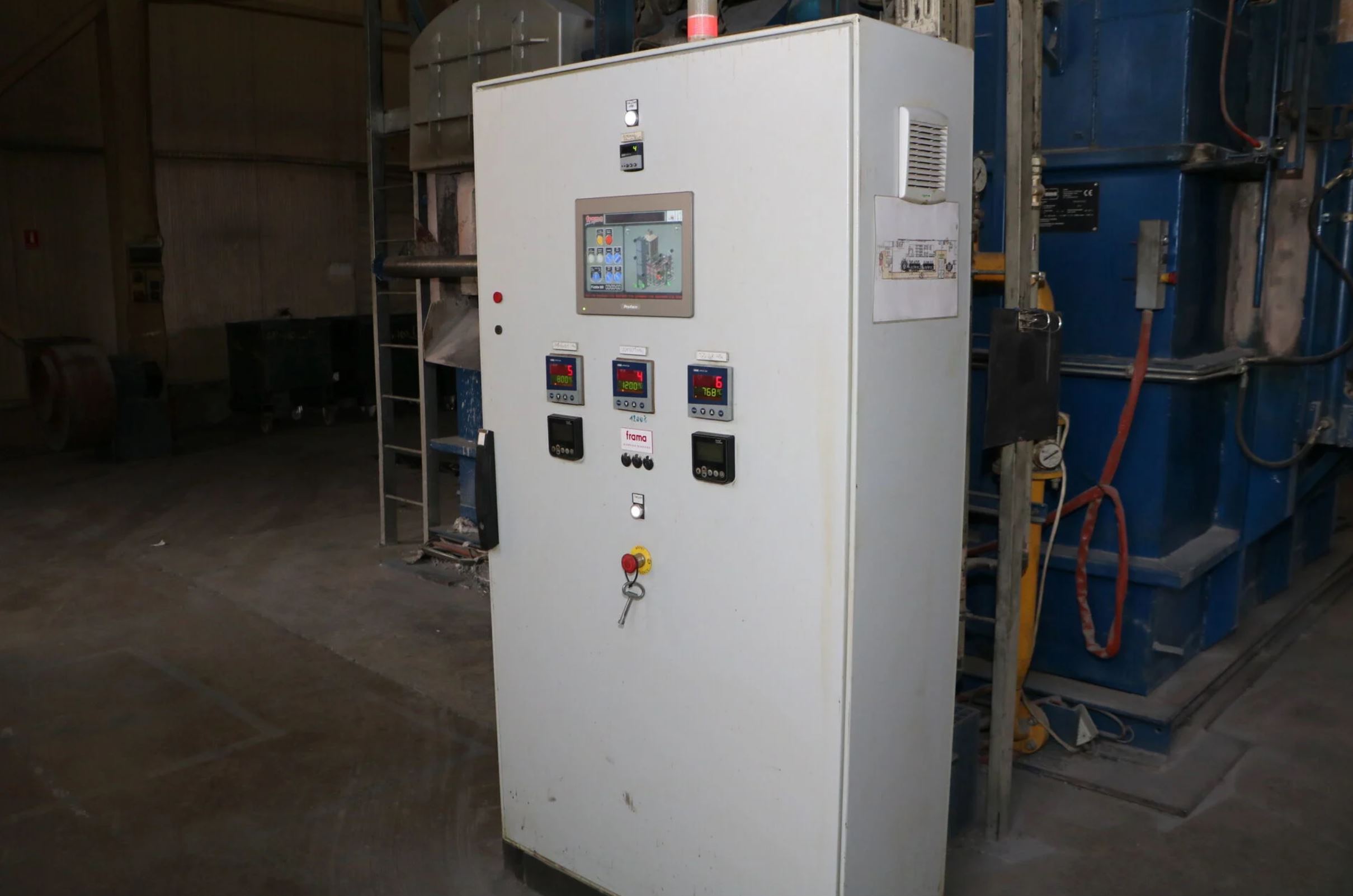 FRAMA FRA 248 melting and holding furnace O1818, used