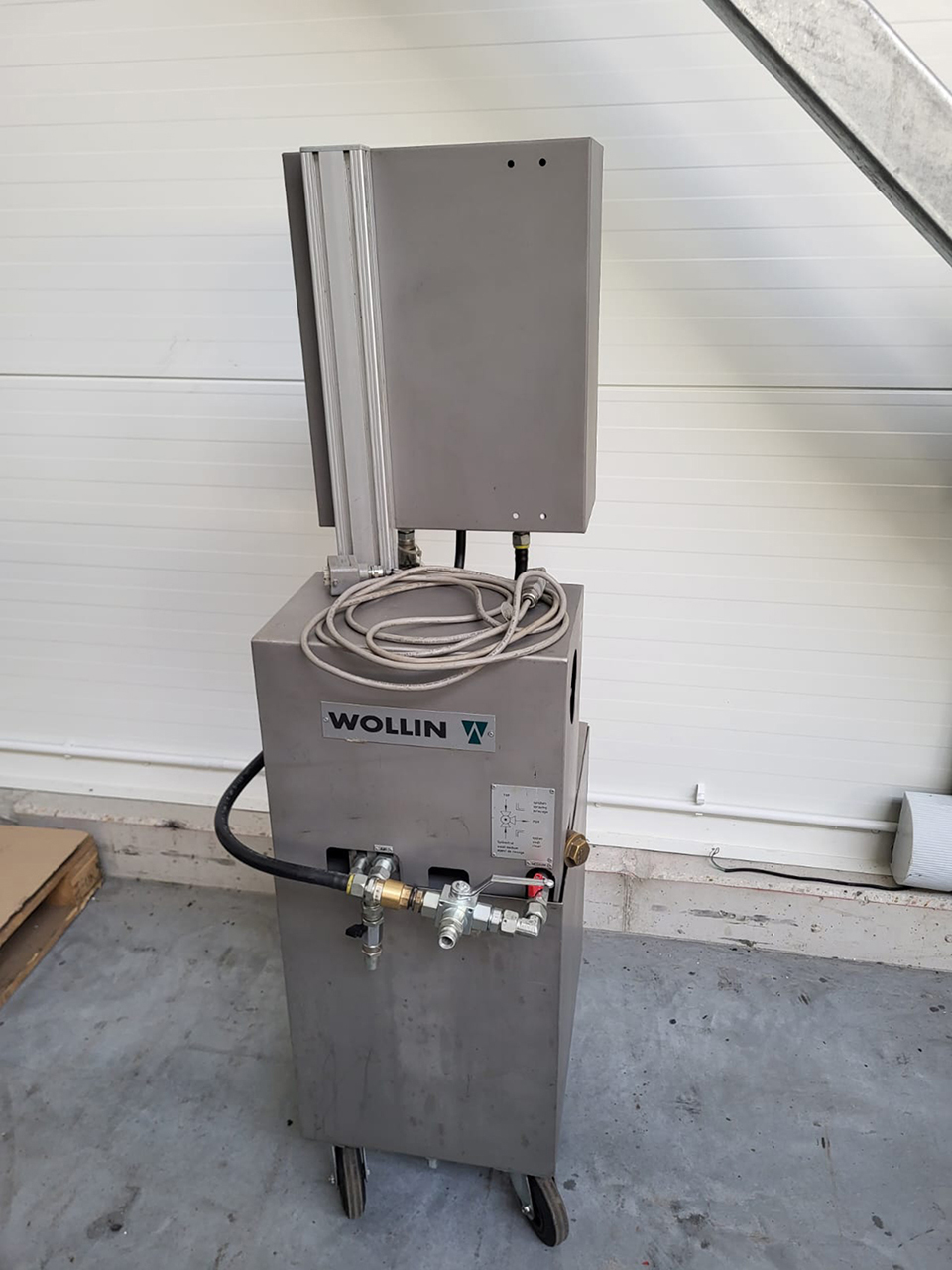 Wollin TOP 75 MD lubrication container ZU2242, used